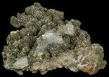 Blue Barite, Marcasite and Pyrite Association - Morocco #64387-1